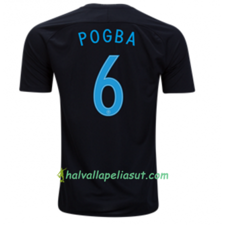 Jalkapallo Pelipaidat Ranska POGBA 3 Paita 2017-2018 Lyhythihainen