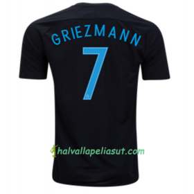 Jalkapallo Pelipaidat Ranska Griezmann 3 Paita 2017-2018 Lyhythihainen