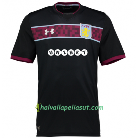 Jalkapallo Pelipaidat Aston Villa Vieraspaita 2017-2018 Lyhythihainen