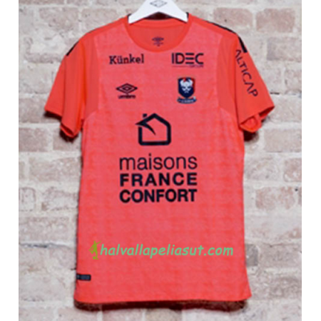 Jalkapallo Pelipaidat SM Caen Vieraspaita 2017-2018 Lyhythihainen