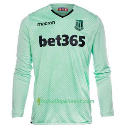 Jalkapallo Pelipaidat Stoke City Maalivahti Vieraspaita 2017-2018 Pitkähihainen