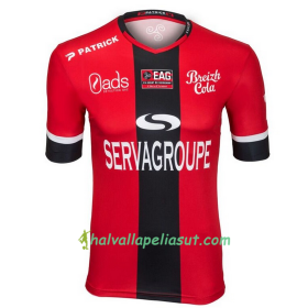 Jalkapallo Pelipaidat EA Guingamp Kotipaita 2017-2018 Lyhythihainen