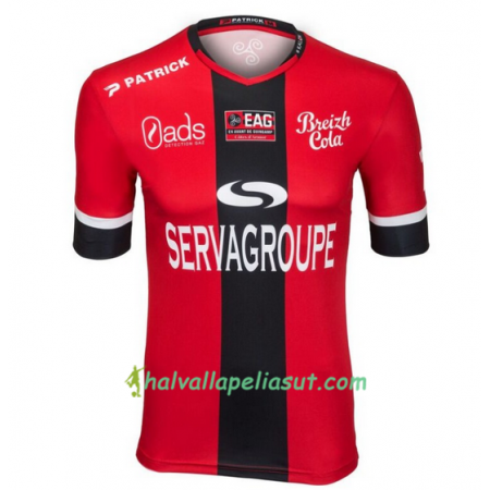 Jalkapallo Pelipaidat EA Guingamp Kotipaita 2017-2018 Lyhythihainen
