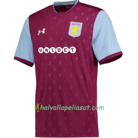 Jalkapallo Pelipaidat Aston Villa Kotipaita 2017-2018 Lyhythihainen
