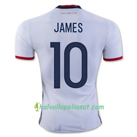 Jalkapallo Pelipaidat Kolumbia JAMES Kotipaita 2016/17 Lyhythihainen