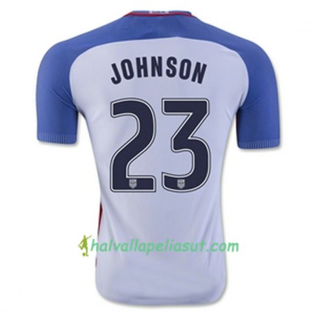 Jalkapallo Pelipaidat Yhdysvallat JOHNSON Kotipaita 2016/17 Lyhythihainen