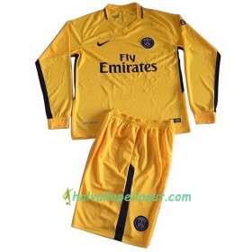 Jalkapallo Pelipaidat Paris SG Vieraspaita 2017-2018 Pitkähihainen