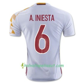 Jalkapallo Pelipaidat Espanja A INIESTA Vieraspaita Euro 2016