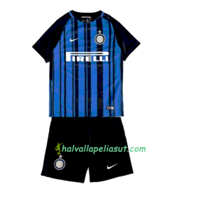 Jalkapallo Pelipaidat Inter Lasten Kotipaita 2017-2018 Lyhythihainen