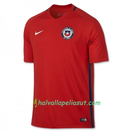 Jalkapallo Pelipaidat Chile Kotipaita 2016/17 Lyhythihainen