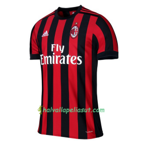 Jalkapallo Pelipaidat AC Milan Kotipaita 2017-2018 Lyhythihainen