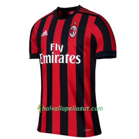 Jalkapallo Pelipaidat AC Milan Kotipaita 2017-2018 Lyhythihainen