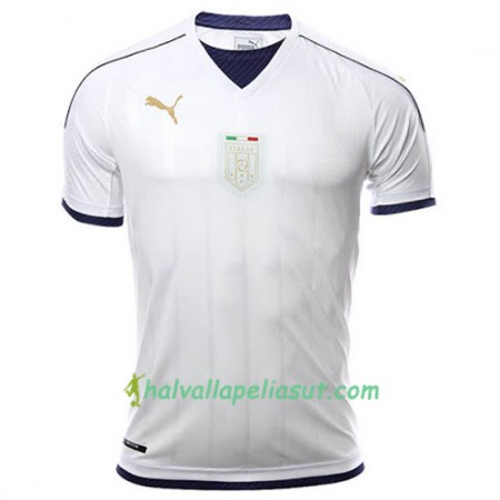 Jalkapallo Pelipaidat Italia Vieraspaita 2016/17 Lyhythihainen