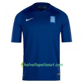 Jalkapallo Pelipaidat Kreikka Vieraspaita 2016/17 Lyhythihainen