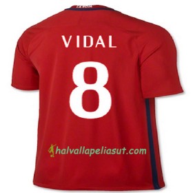 Jalkapallo Pelipaidat Chile VIDAL Kotipaita 2016/17 Lyhythihainen