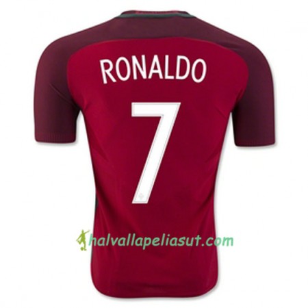 Jalkapallo Pelipaidat Portugali RONALDO Kotipaita Euro 2016