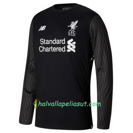 Jalkapallo Pelipaidat Liverpool Maalivahti Vieraspaita 2017-2018 Pitkähihainen
