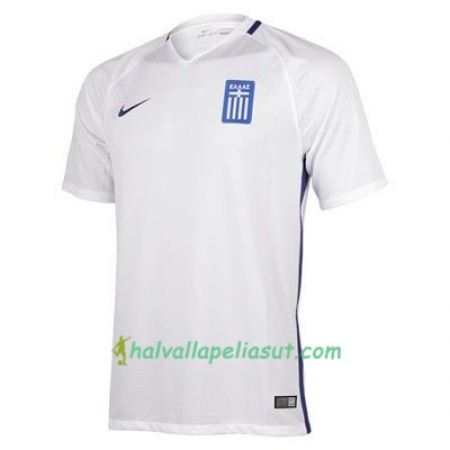 Jalkapallo Pelipaidat Kreikka Kotipaita 2016/17 Lyhythihainen