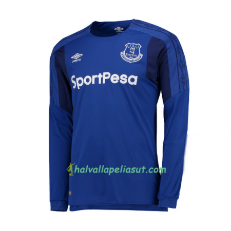 Jalkapallo Pelipaidat Everton Kotipaita 2017-2018 Pitkähihainen