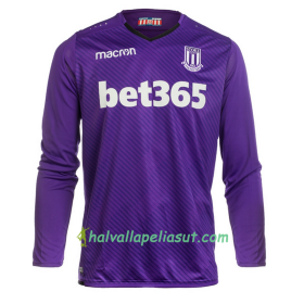 Jalkapallo Pelipaidat Stoke City Maalivahti Kotipaita 2017-2018 Pitkähihainen