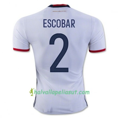 Jalkapallo Pelipaidat Kolumbia ESCOBAR Kotipaita 2016/17 Lyhythihainen