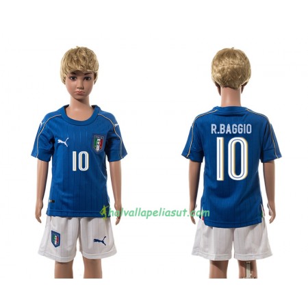 Jalkapallo Pelipaidat Italia Verratti 10 Lasten Kotipaita 2016 Lyhythihainen