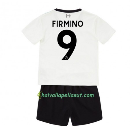 Jalkapallo Pelipaidat Liverpool Roberto Firmino 9 Lasten Vieraspaita 2017-2018 Lyhythihainen