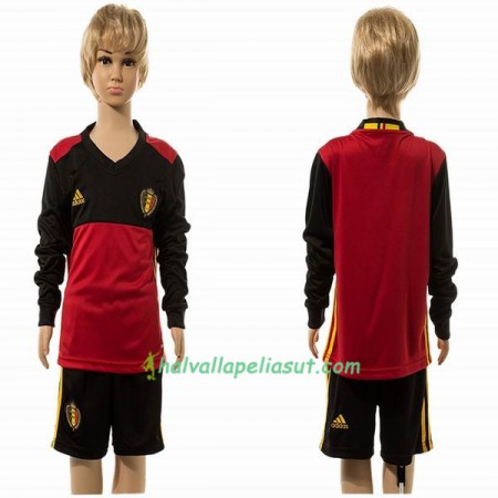 Jalkapallo Pelipaidat Belgia Lasten Kotipaita 2016 Pitkähihainen