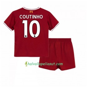 Jalkapallo Pelipaidat Liverpool Mario Philippe Coutinho 10 Lasten Kotipaita 2017-2018 Lyhythihainen