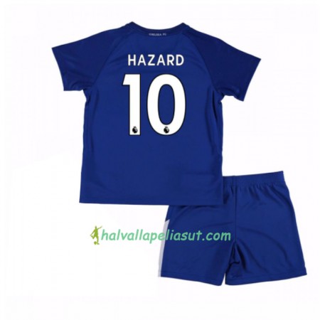 Jalkapallo Pelipaidat Chelsea Eden Hazard 10 Lasten Kotipaita 2017-2018 Lyhythihainen