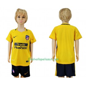 Jalkapallo Pelipaidat Atlético Madrid  Lasten Vieraspaita 2017-2018 Lyhythihainen