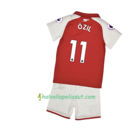 Jalkapallo Pelipaidat Arsenal Mesut Ozil 11 Lasten Kotipaita 2017-2018 Lyhythihainen