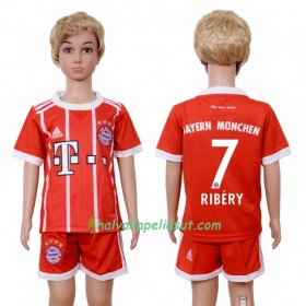 Jalkapallo Pelipaidat FC Bayern München Franck Ribery 7 Lasten Kotipaita 2017-2018 Lyhythihainen