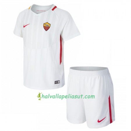 Jalkapallo Pelipaidat AS Roma Lasten Vieraspaita 2017-2018 Lyhythihainen