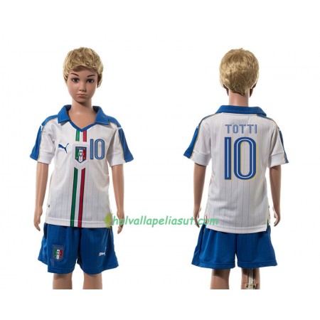 Jalkapallo Pelipaidat Italia Verratti 10 Lasten Vieraspaita 2016 Lyhythihainen