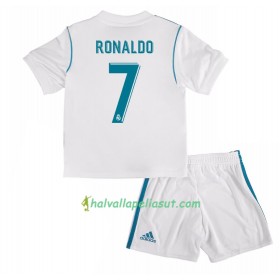 Jalkapallo Pelipaidat Real Madrid Cristiano Ronaldo 7 Lasten Kotipaita 2017-2018 Lyhythihainen