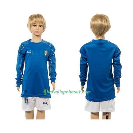 Jalkapallo Pelipaidat Italia Lasten Kotipaita 2016 Pitkähihainen