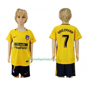 Jalkapallo Pelipaidat Atlético Madrid  Antoine Griezmann 7 Lasten Vieraspaita 2017-2018 Lyhythihainen