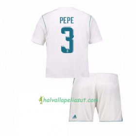 Jalkapallo Pelipaidat Real Madrid Pepe 3 Lasten Kotipaita 2017-2018 Lyhythihainen
