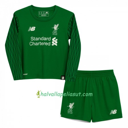 Jalkapallo Pelipaidat Liverpool Maalivahti Lasten Kotipaita 2017-2018 Pitkähihainen