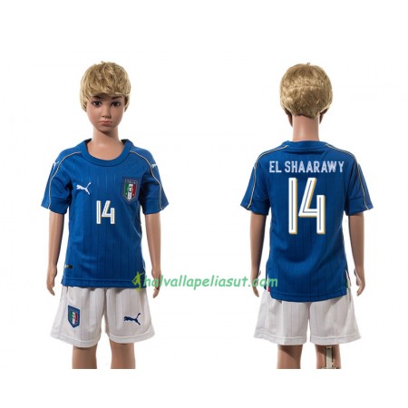 Jalkapallo Pelipaidat Italia El Shaarawy 14 Lasten Kotipaita 2016 Lyhythihainen
