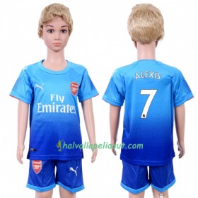 Jalkapallo Pelipaidat Arsenal Alexis Sanchez 7 Lasten Vieraspaita 2017-2018 Lyhythihainen