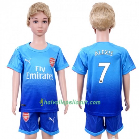 Jalkapallo Pelipaidat Arsenal Alexis Sanchez 7 Lasten Vieraspaita 2017-2018 Lyhythihainen