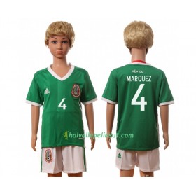Jalkapallo Pelipaidat Meksiko Marquez 4 Lasten Kotipaita 2016 Lyhythihainen