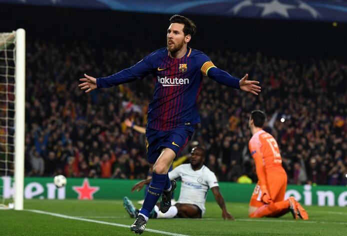 Barcelona 3 Chelsea 0: Barcelona täyttää työn, etukäteen viimeiset kahdeksan